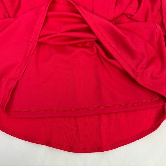 Maurices Women’s Summer Beach Sundress Sz Small Reddish Orange Spaghetti Straps - Picture 6 of 11